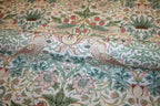 William Morris 'Strawberry Thief Olive' Bomuld