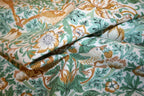 William Morris 'Strawberry Thief Mint' Bomuld