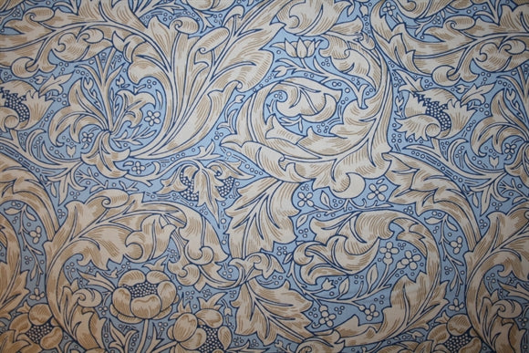 William Morris 'Bachelors Button Blue' Bomuld