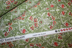 William Morris 'Bluebell Leafgreen' Bomuld
