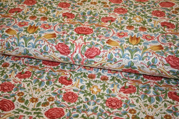 William Morris 'Rose' Bomuld