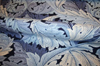 William Morris 'Large Acanthus Blue' Bomuld