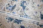 William Morris 'Strawberry Thief Vellum' Bomuld