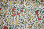 William Morris 'Fruit White' Bomuld