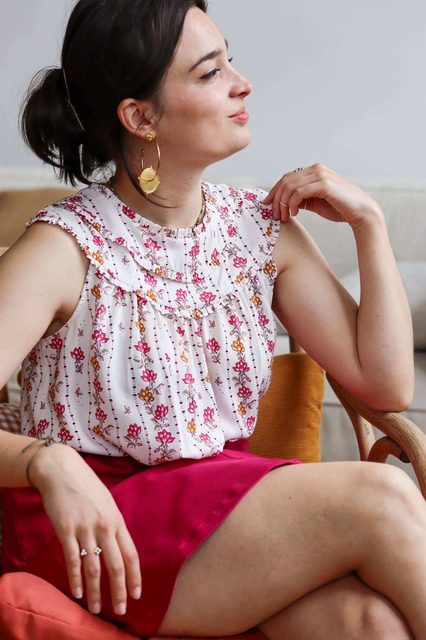 'Délicate' bluse symønster