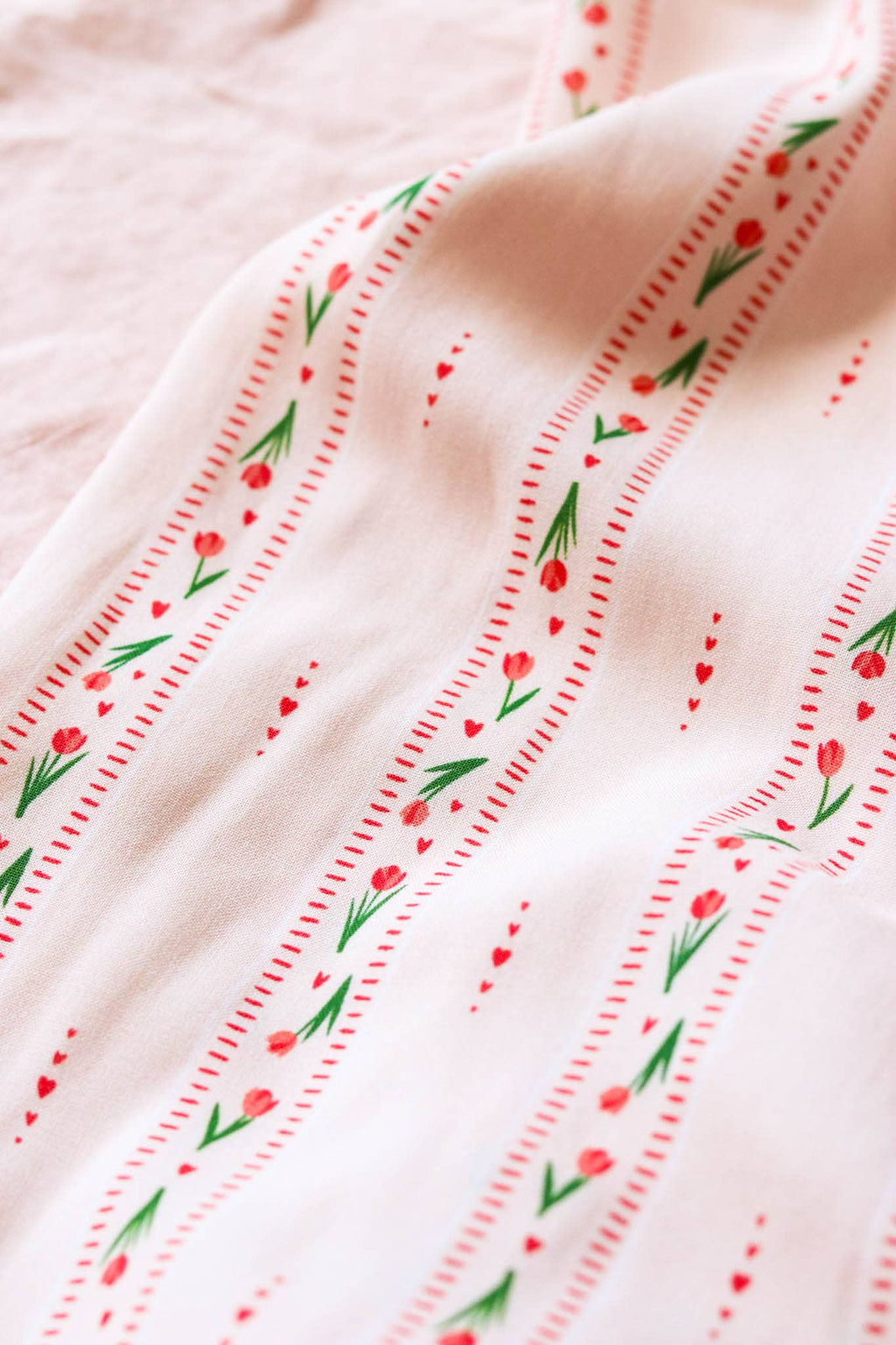 'Bloom every day stripes' Viskose
