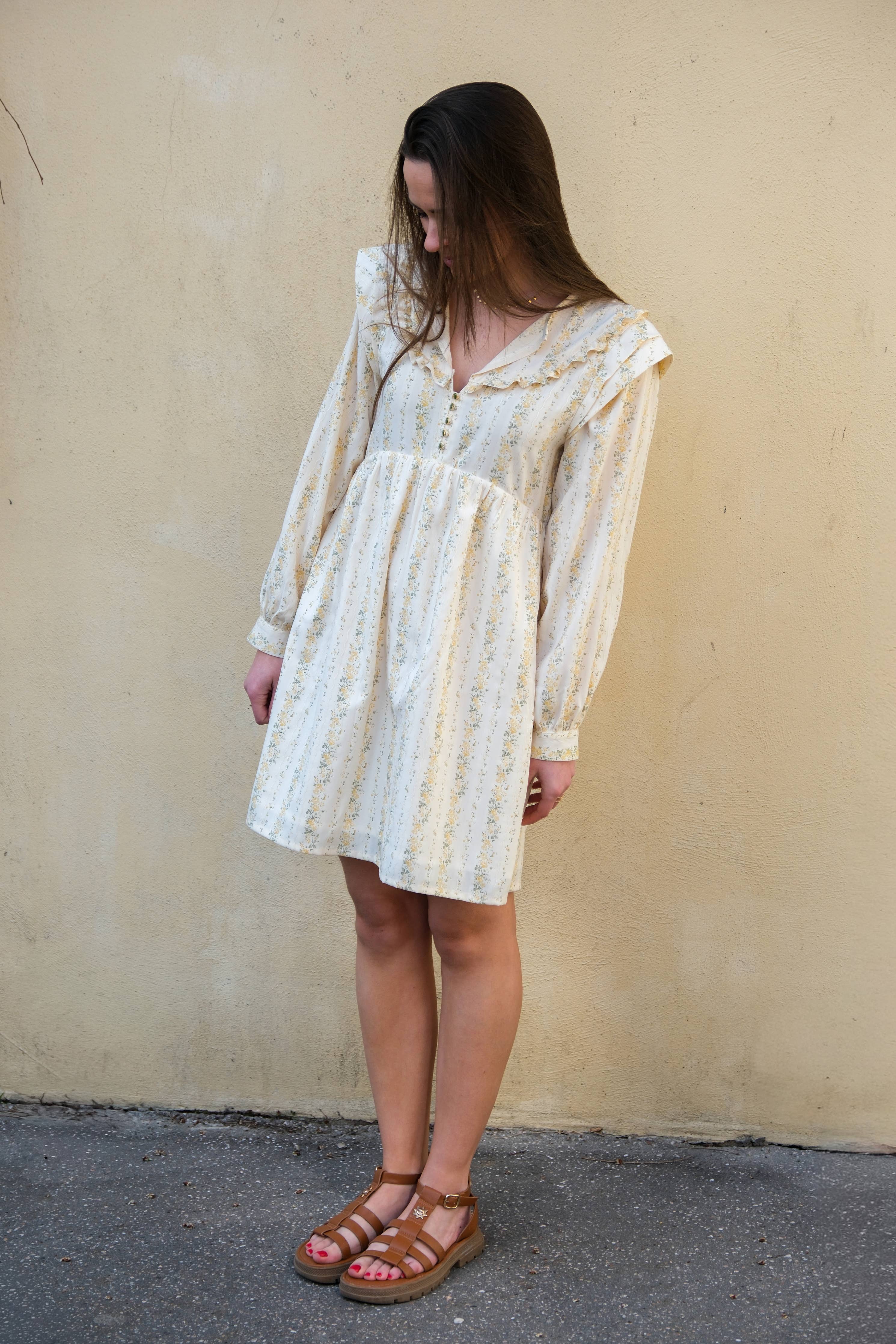 'Nora' kjole symønster