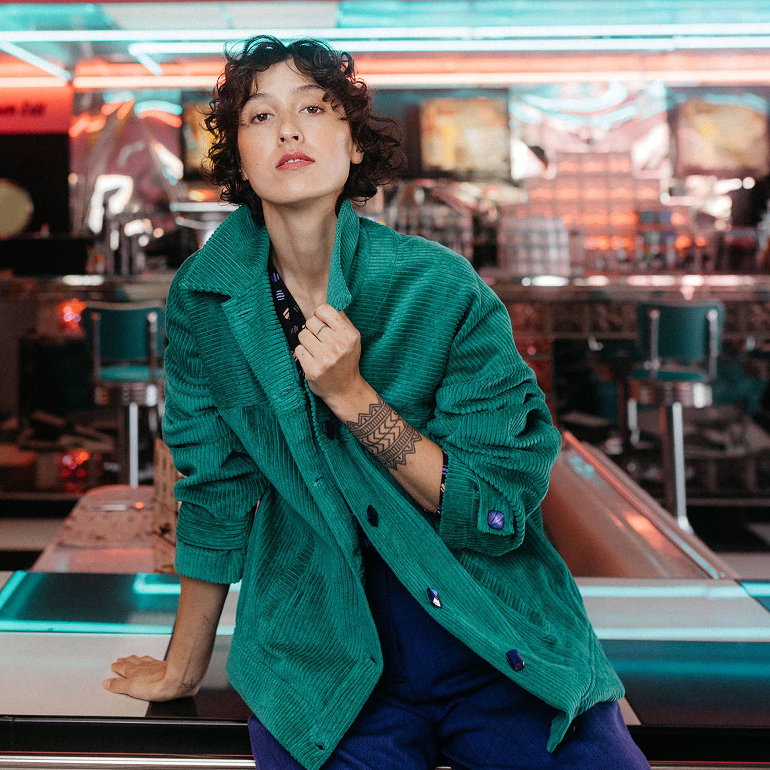 'Rockette' jakke symønster