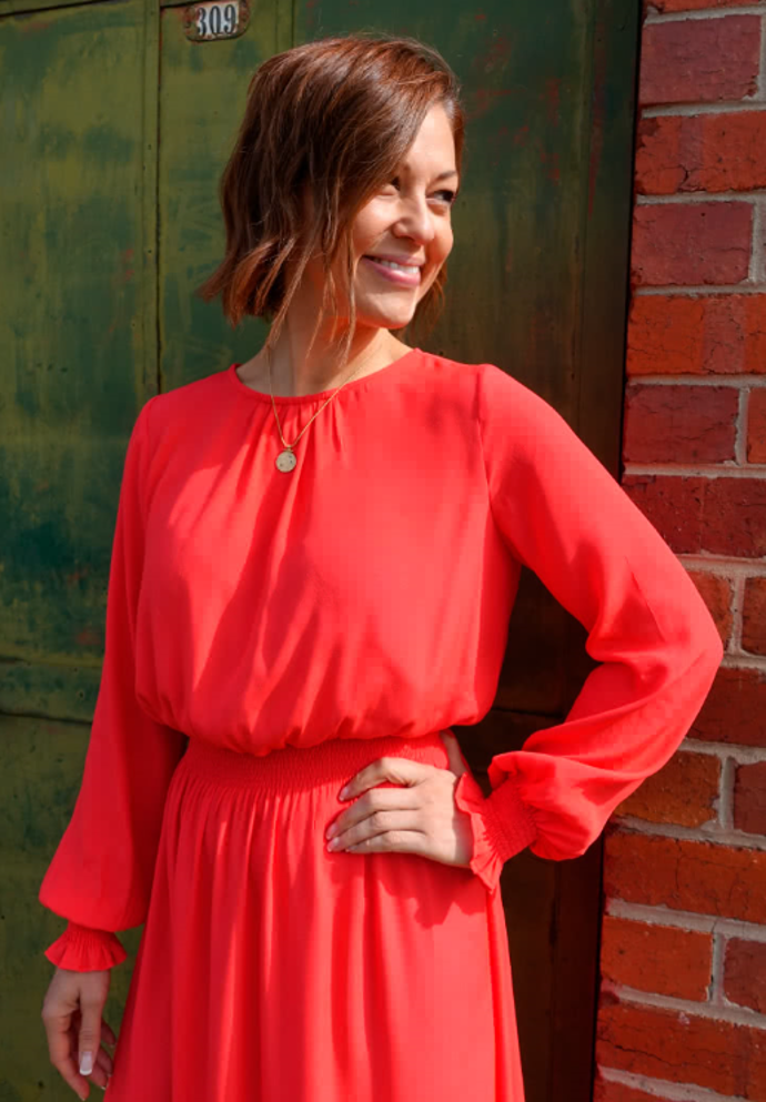 'Asha' kjole symønster (L)