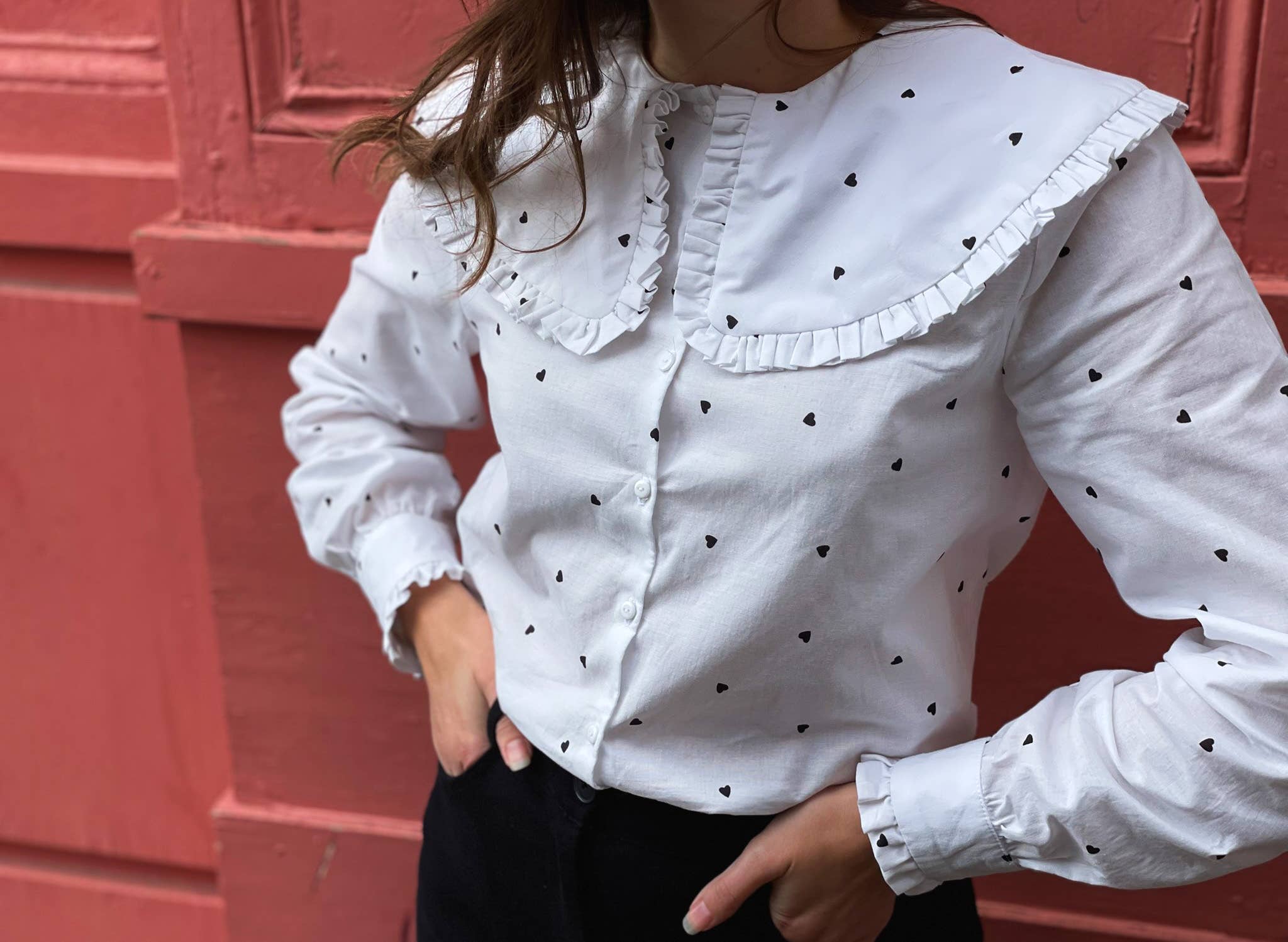 'Paula' skjorte symønster