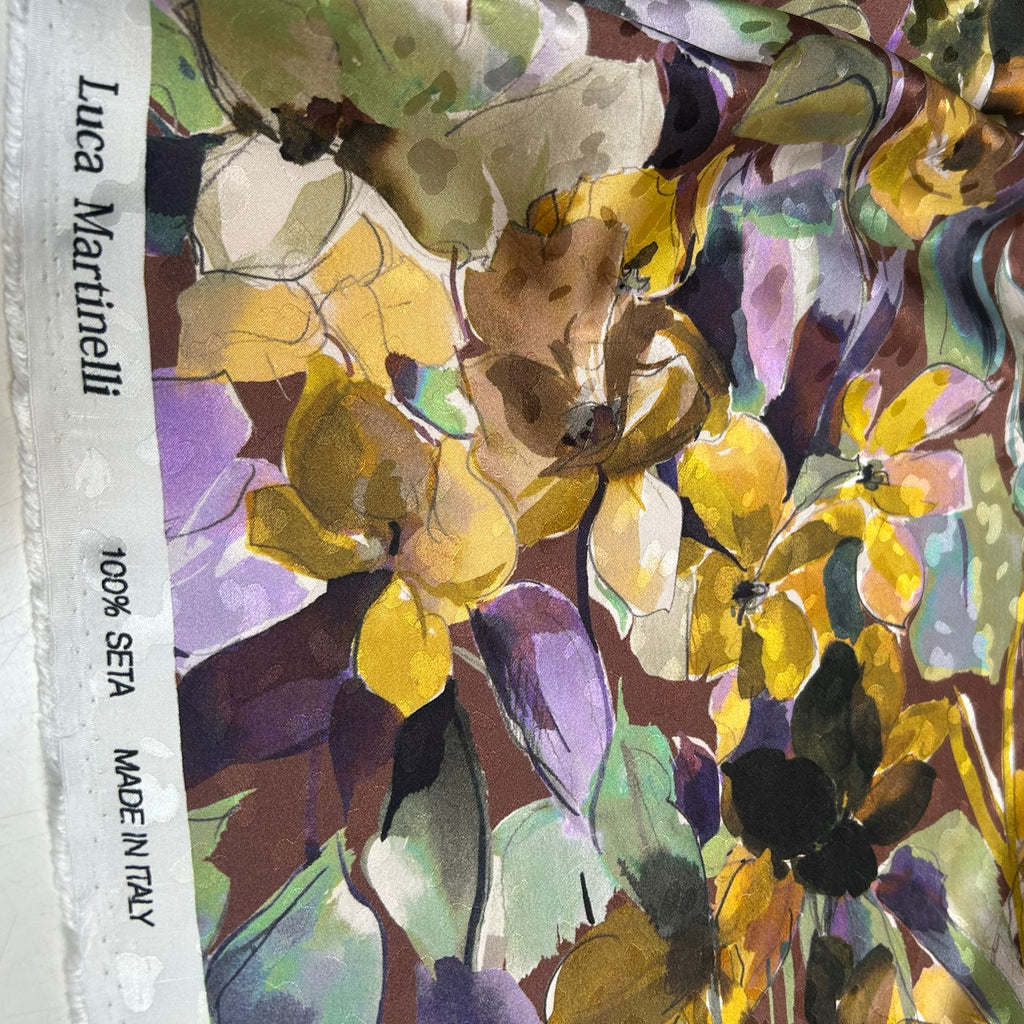 Fiorenza – italiensk silkejacquard med blomster