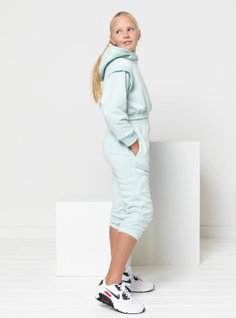 Beckett Teen - symønster til sweater (8-16 år) | Style Arc