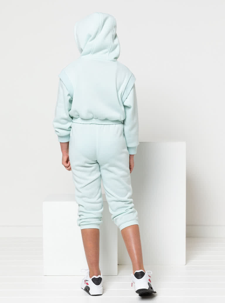Beckett Teen - symønster til sweater (8-16 år) | Style Arc