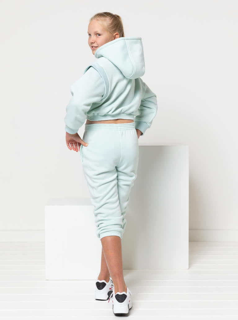 Beckett Teen - symønster til sweater (8-16 år) | Style Arc