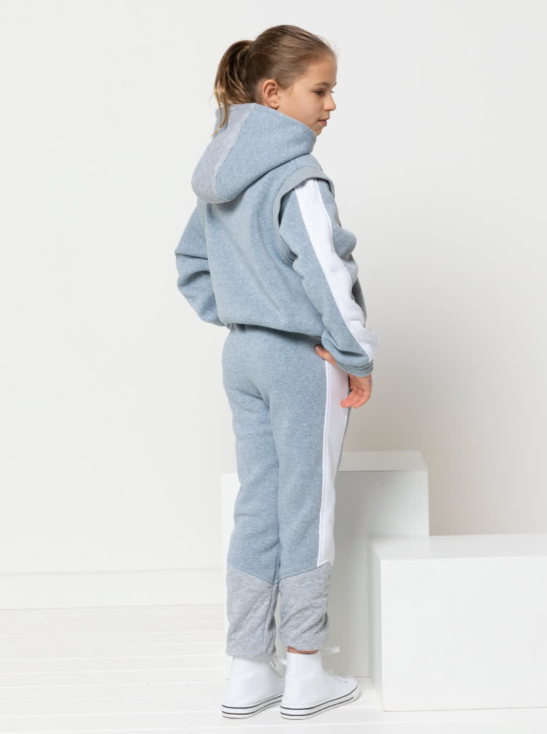 Beckett Teen - symønster til sweater (8-16 år) | Style Arc