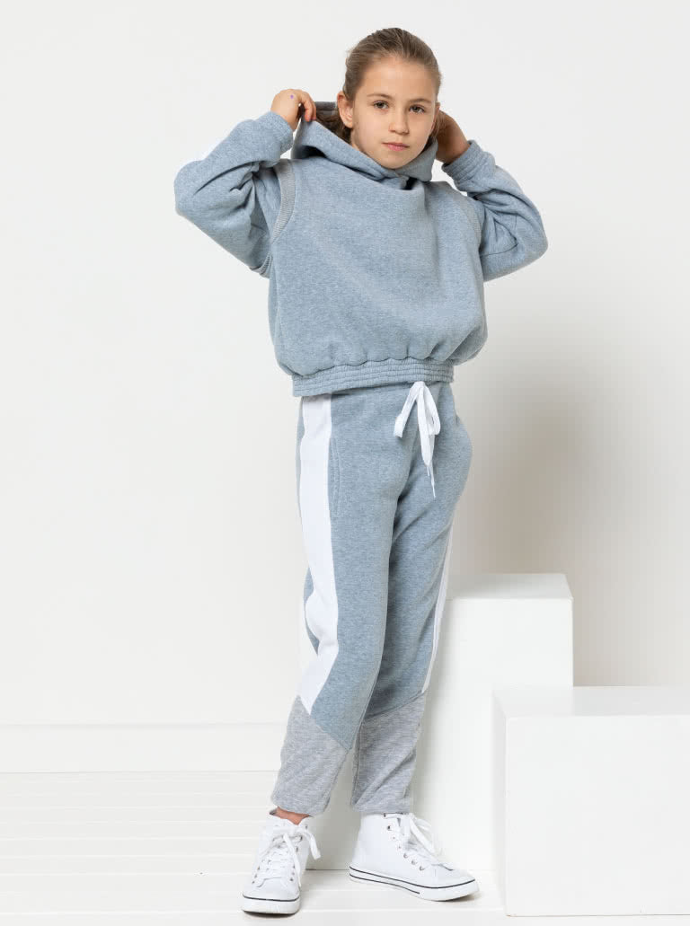 Beckett Teen - symønster til sweater (8-16 år) | Style Arc