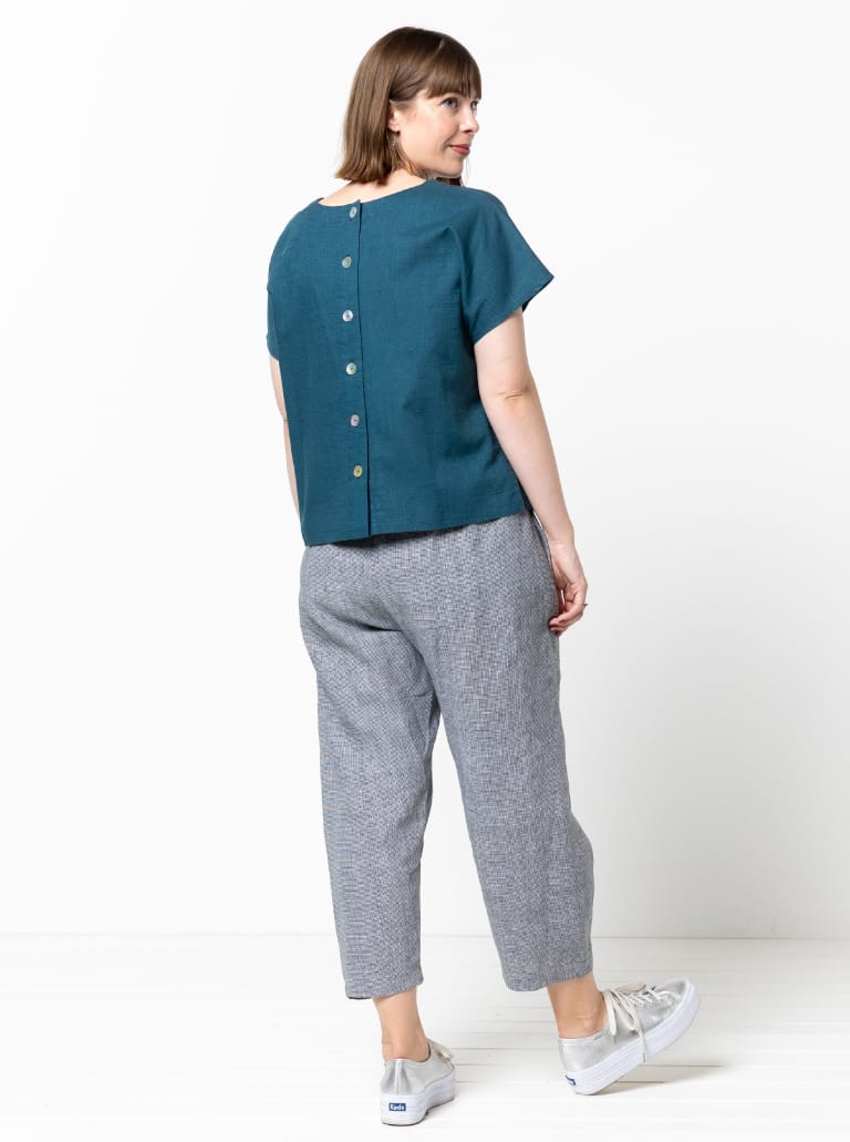 Bonnie - top og bluse symønster | Style Arc