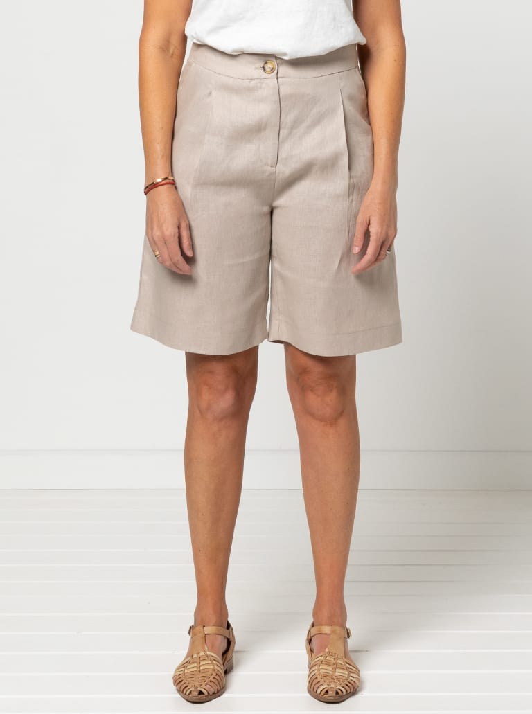 Braxton - symønster til shorts (str. 46-58) | Style Arc