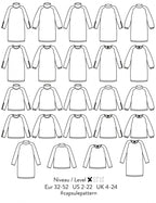 'Capsule' kjole og bluse symønster