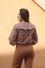 'Valentine' bluse symønster (str. 34-52)