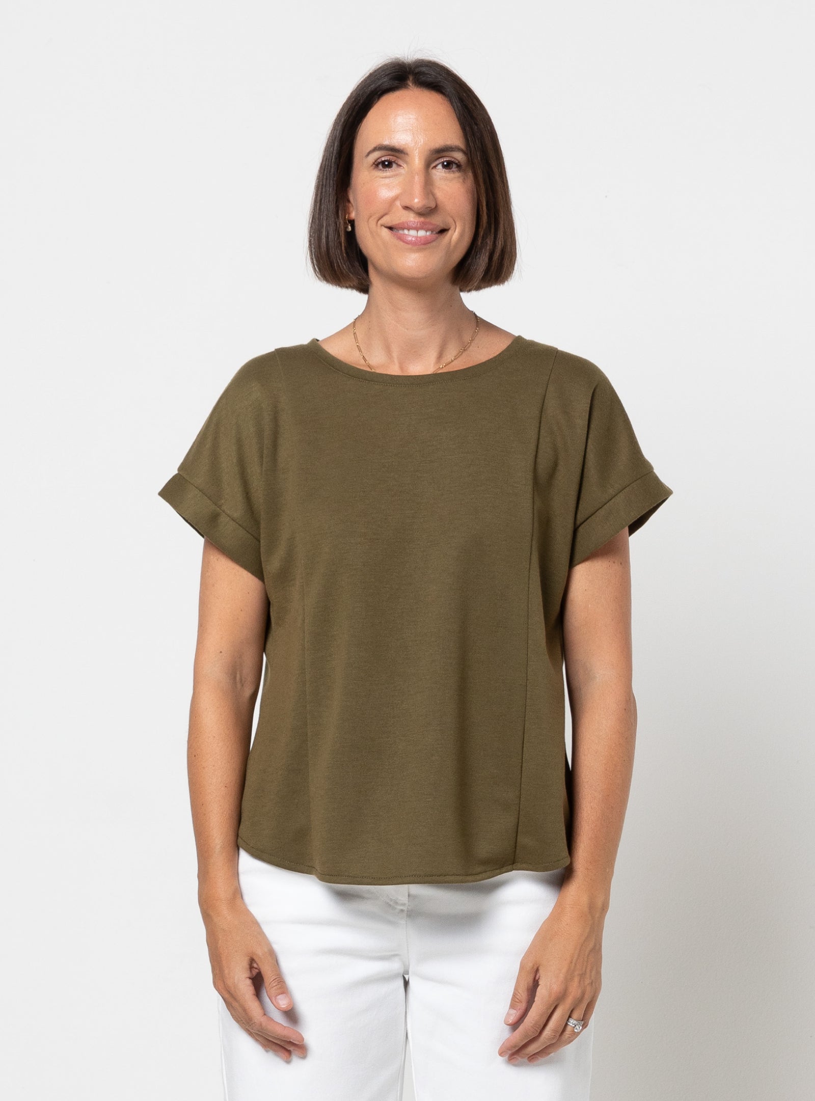 'Courtney' bluse symønster (str. 46-58)