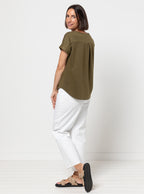 'Courtney' bluse symønster (str. 32-44)