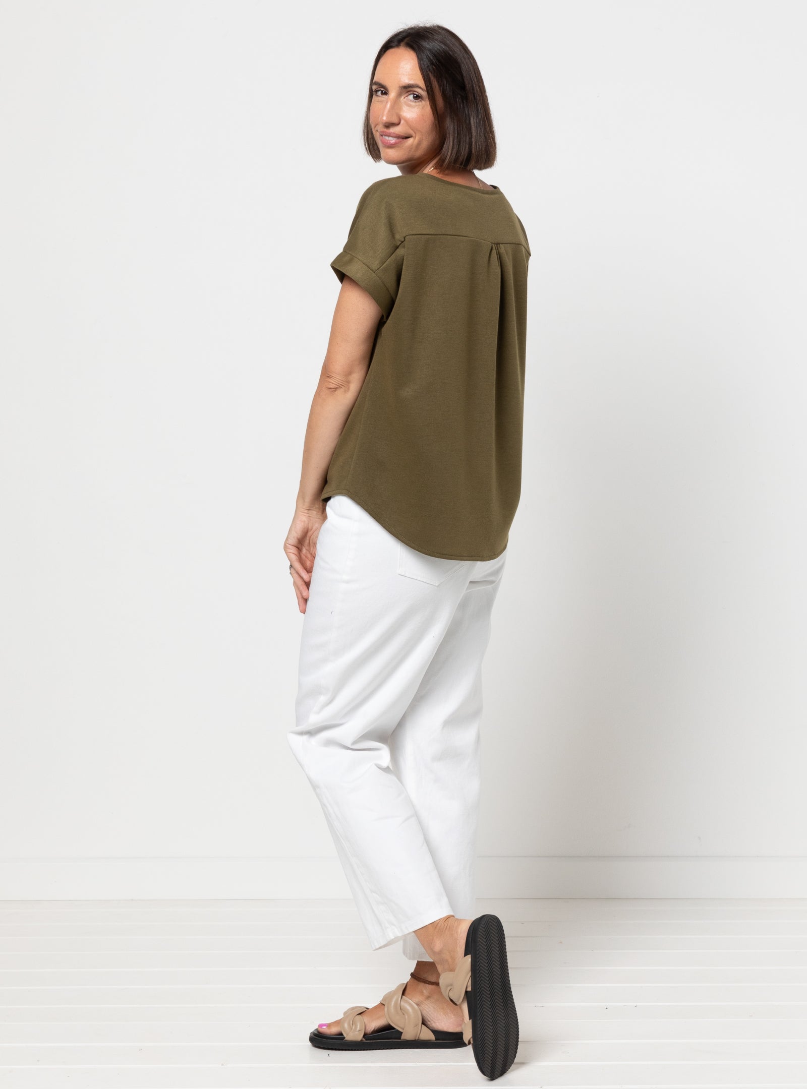 'Courtney' bluse symønster (str. 46-58)