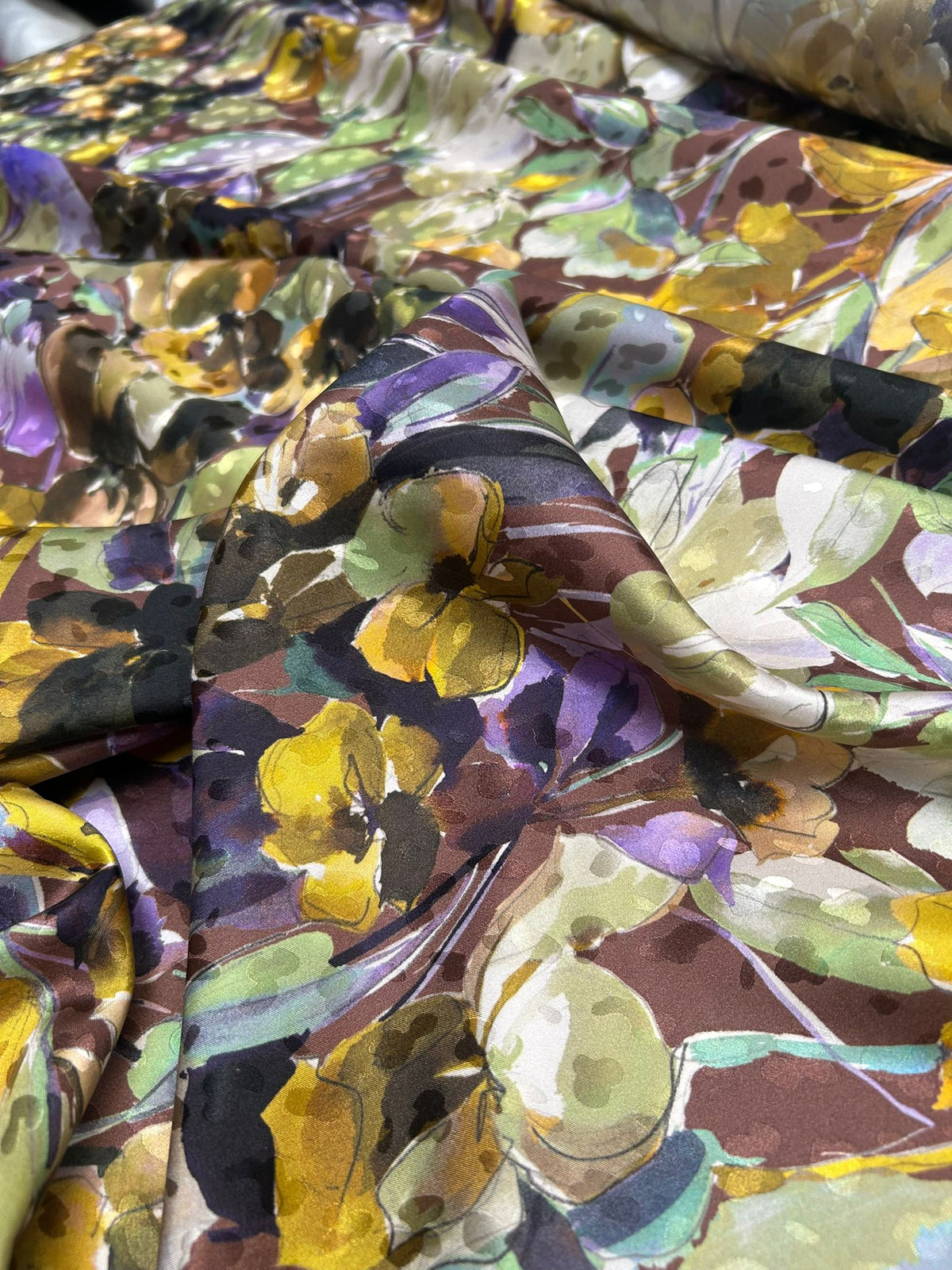 Fiorenza – italiensk silkejacquard med blomster