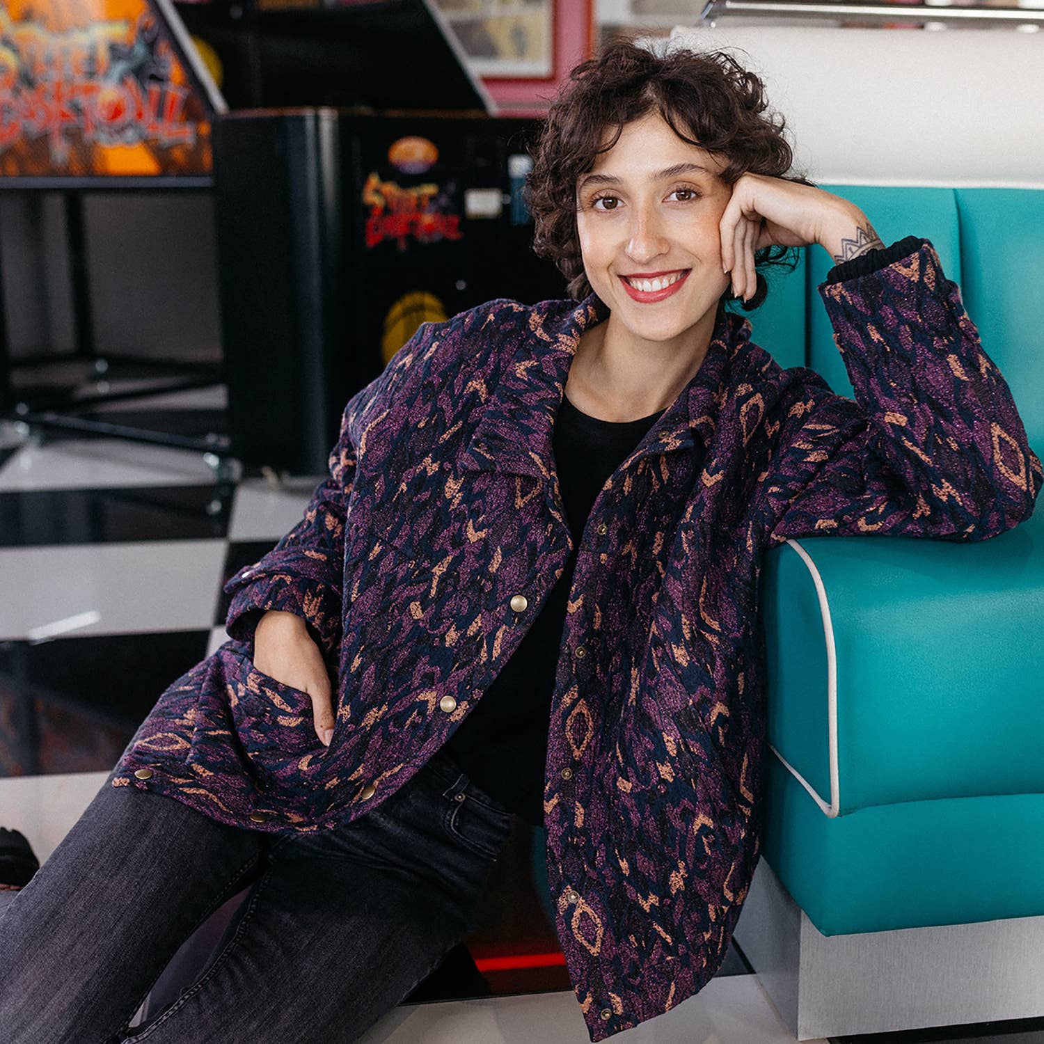 'Rockette' jakke symønster