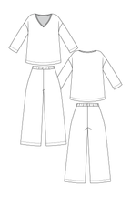 'Olo' bluse & bukser symønster