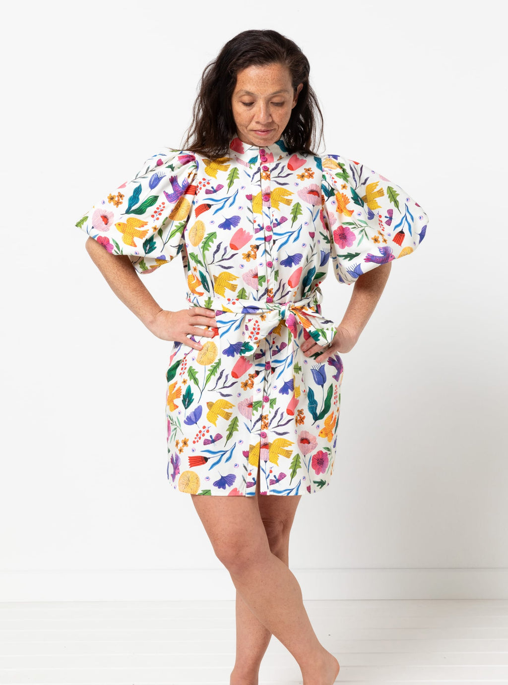 Dallas - symønster til kjole og skjorte (str. 32-44) | Style Arc