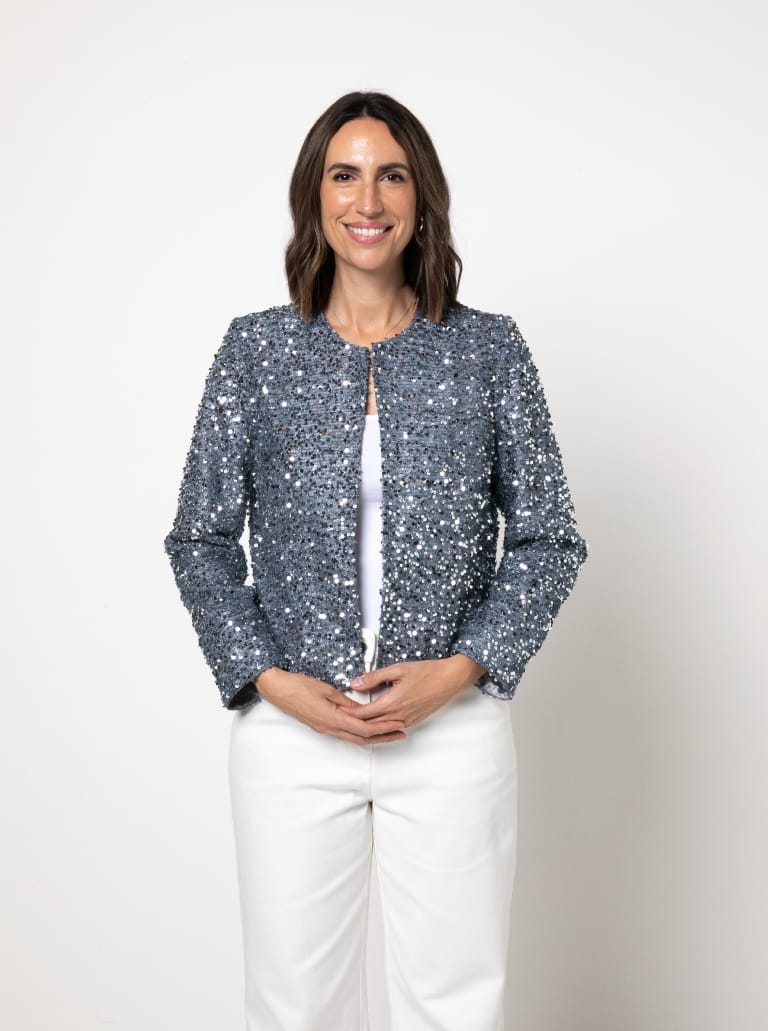 Delphine - symønster til jakke (str. 32-44) | Style Arc