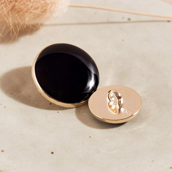 'Dotty Black 20 mm.' øjeknap