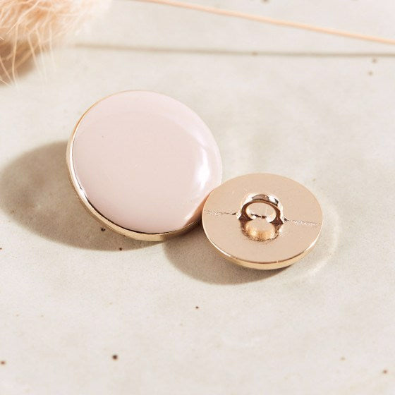 'Dotty Blush 15 mm.' øjeknap