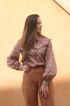 'Valentine' bluse symønster (str. 34-52)