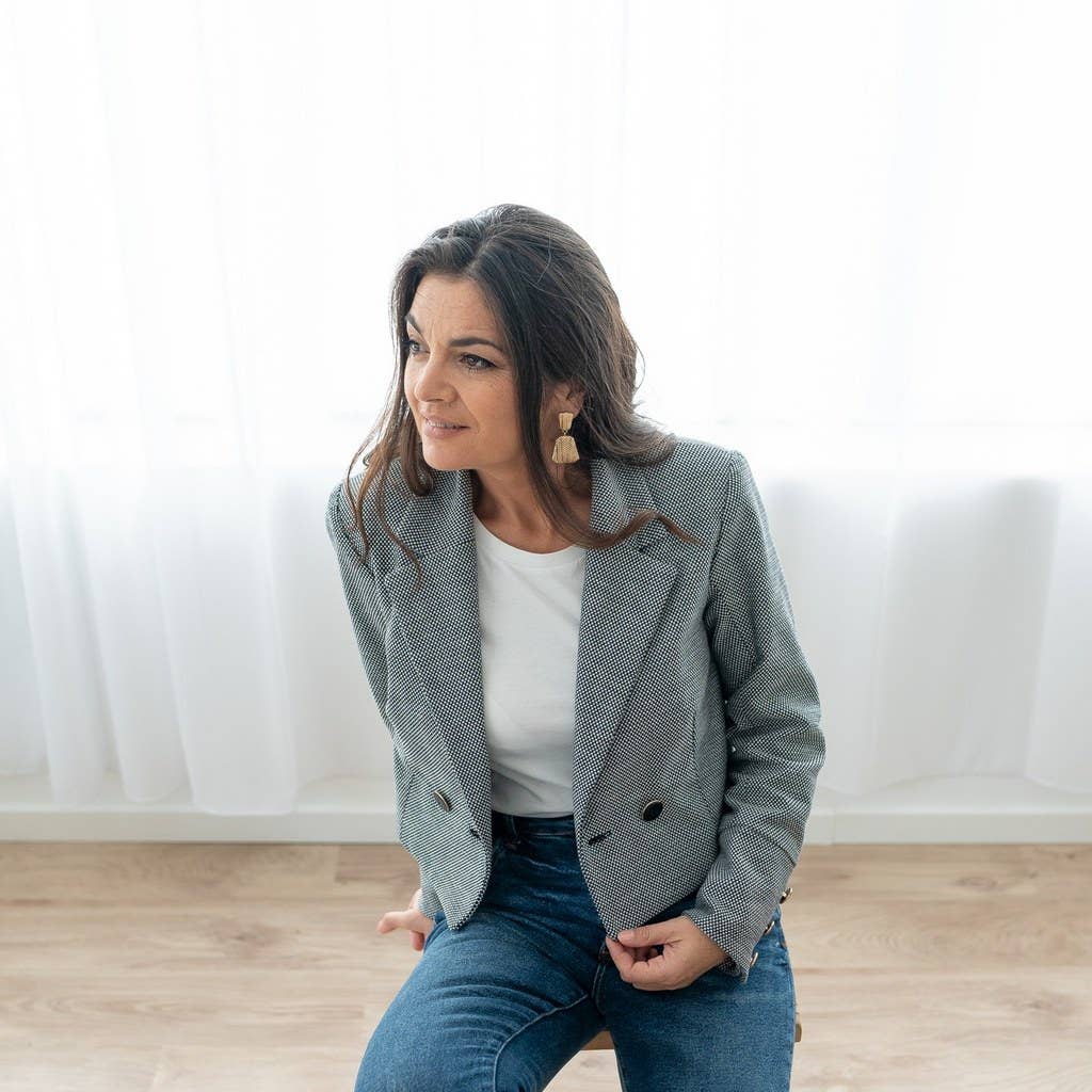 'Tess' blazer jakke symønster