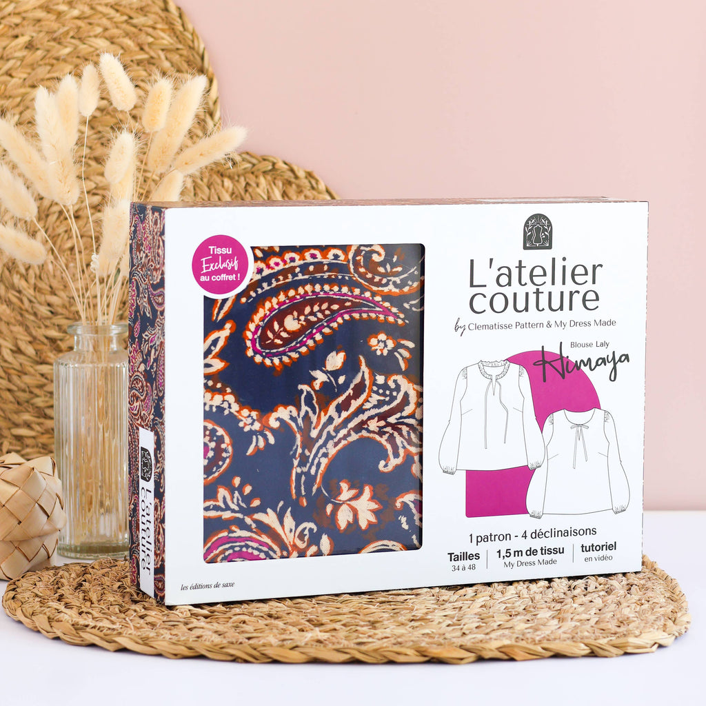 SY-KIT: Laly bluse i viskose twill