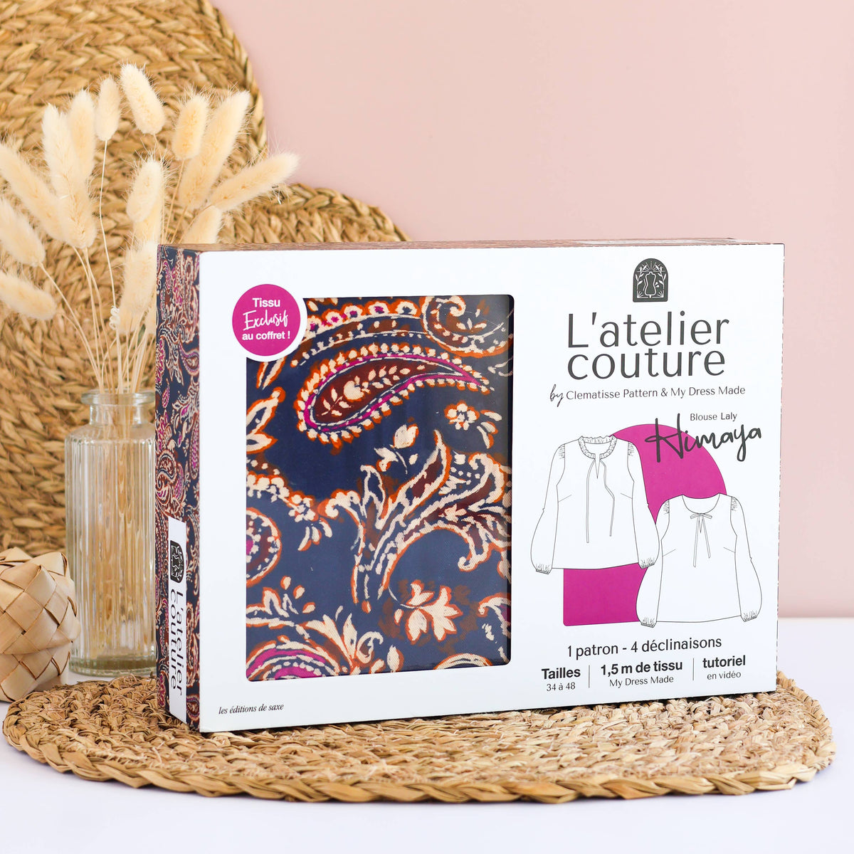 SY-KIT: Laly bluse i viskose twill