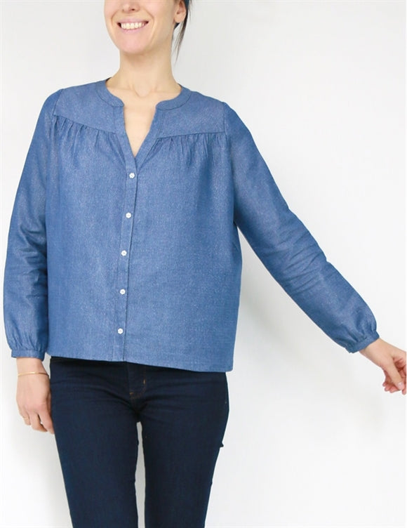 'Envol' skjortebluse symønster