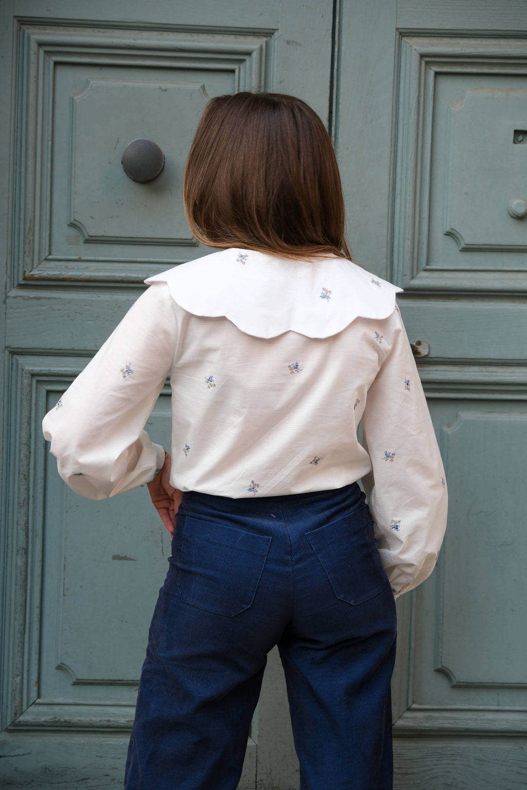 'Valentine' bluse symønster (str. 34-52)