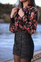Arielle - bluse symønster (str. 34-52) | Cha’ coud
