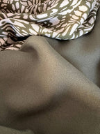 'Khaki Crepe' Viskose