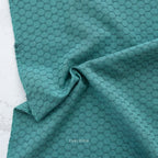 'Pond Honeycomb Forest Forage' Bomuld