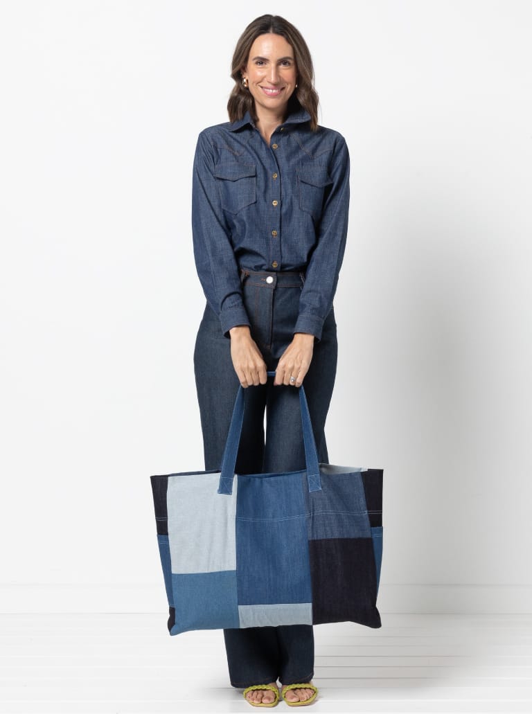 Forrest Tote - symønster til taske | Style Arc