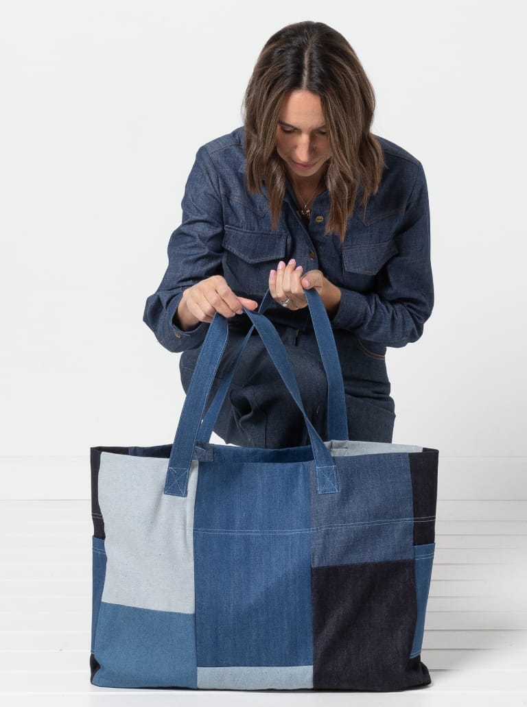 Forrest Tote - symønster til taske | Style Arc