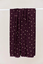 Jolly Dots Mulberry - ECOVERO™ Viskose