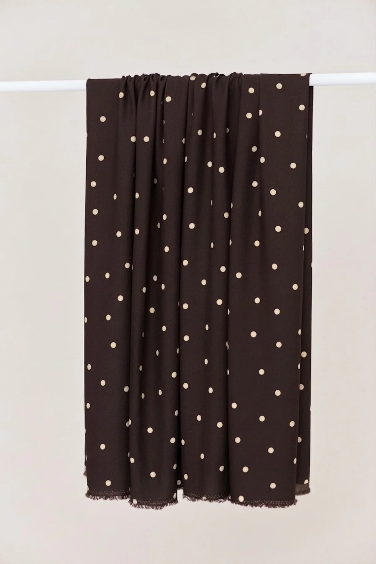 Jolly Dots Umber - ECOVERO™ Viskose