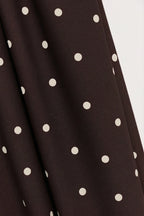 Jolly Dots Umber - ECOVERO™ Viskose