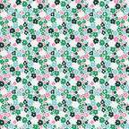 Cotton + Steel bomuld med små blomster
