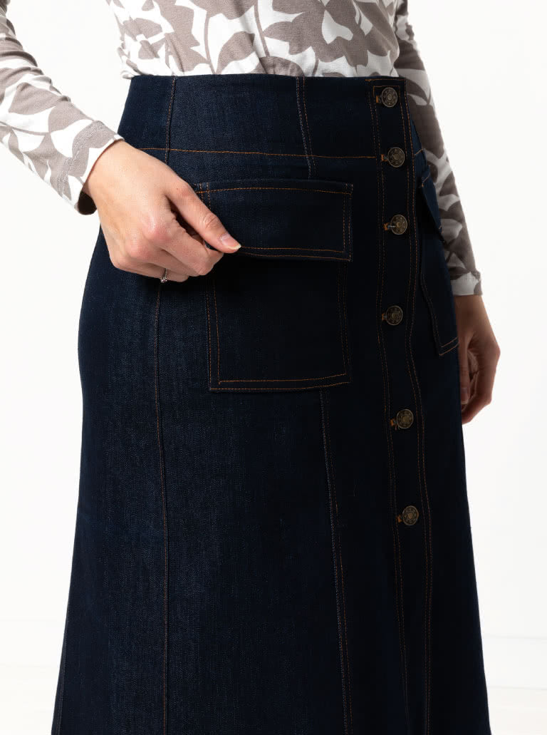 Lennox - nederdel symønster | Style Arc